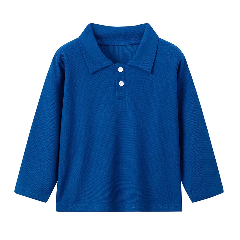 Kid's Long-sleeve Polo Shirt