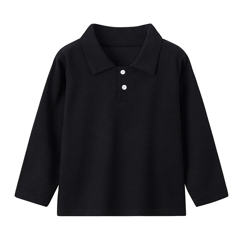 Kid's Long-sleeve Polo Shirt