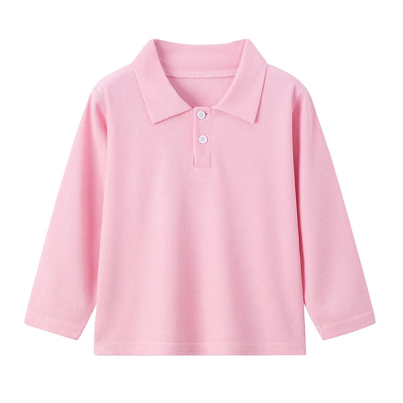 Kid's Long-sleeve Polo Shirt